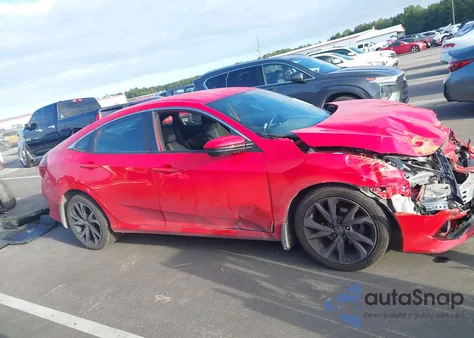 2020 Honda Civic Sport z USA, uszkodzony, nr VIN 2HGFC2F88LH580822